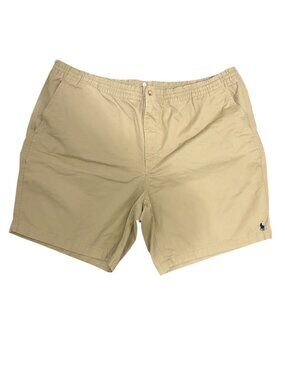 Polo Ralph Lauren Men's Shorts Stretch Classic Fit Drawstring Light Tan 3XB